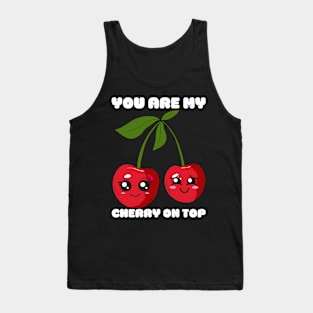 Cherry on top cute kawaii Tank Top